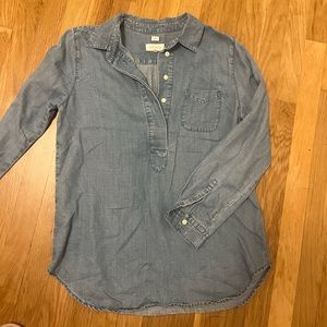 Loft Softened denim shirt